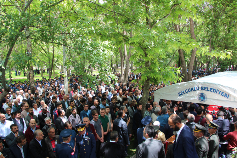 Şehit Piyade Uzman Çavuş Cem Ahmet Kaya son yolculuğuna uğurlandı