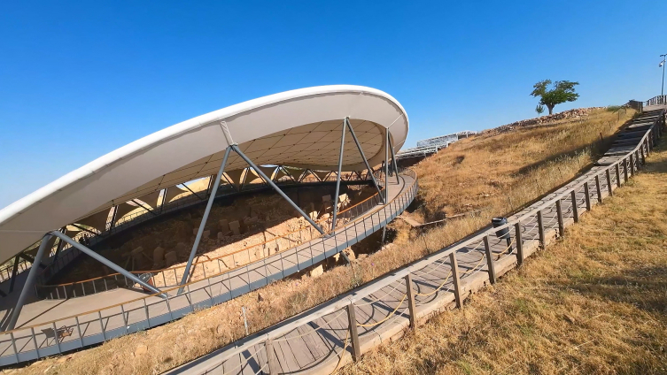 Bayramda Göbeklitepe'ye ziyaretçi akını