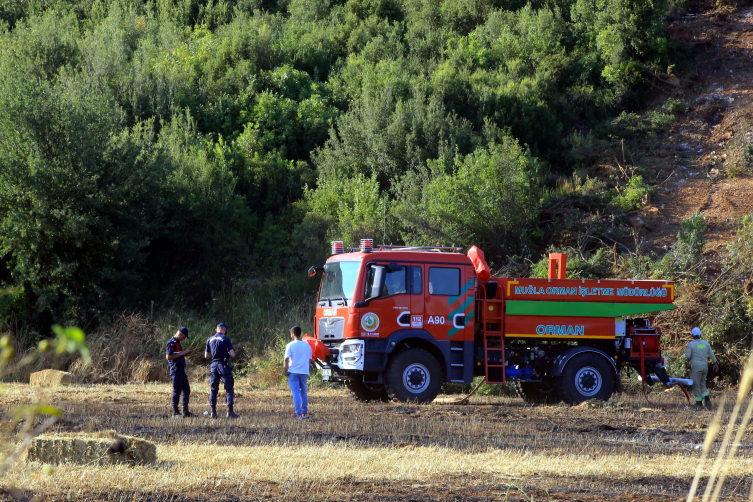 Muğla'da ormanlık alanda çıkan yangın söndürüldü