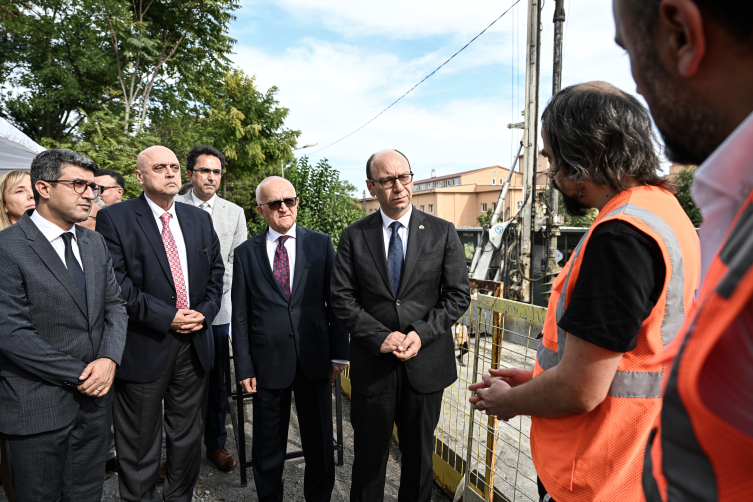 Cerrahpaşa Tıp Fakültesi Hastanesi inşaatında ilk beton döküldü