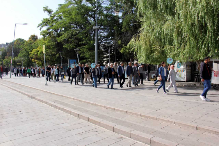 Kırıkkale'de 'Dünya Yürüyüş Günü' etkinliği