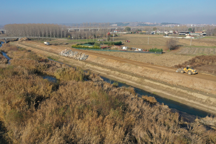 Meriç'in "sigortası" Kanal Edirne güçlendiriliyor