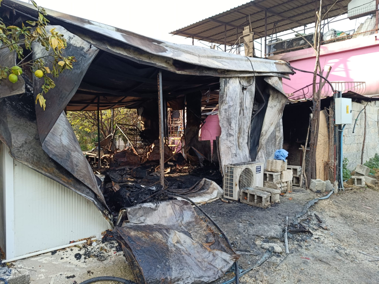 Hatay'da prefabrik evde yangın: 2 çocuk hayatını kaybetti