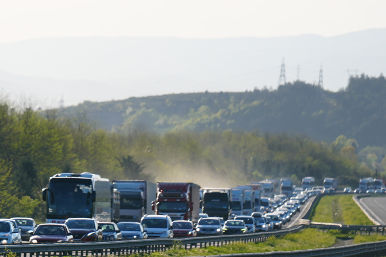 İstanbul'da bayram öncesi trafik yoğunluğu