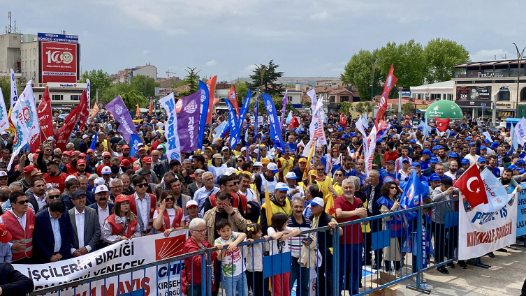 1 Mayıs Emek ve Dayanışma Günü kutlandı