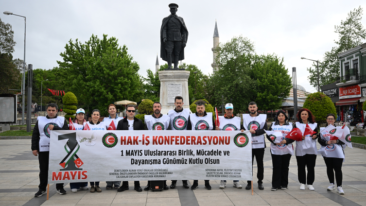 1 Mayıs Emek ve Dayanışma Günü kutlandı