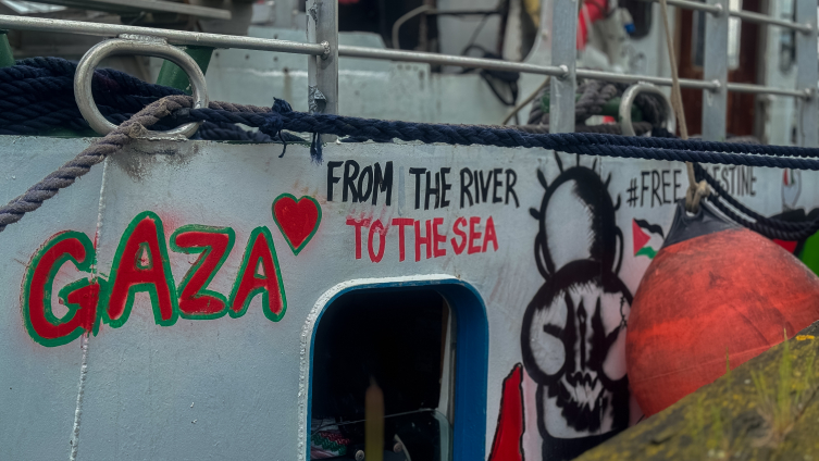Gazze için Norveç'ten yola çıkan gemi Hollanda'ya ulaştı