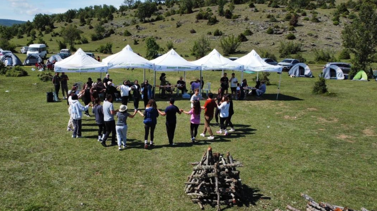 Sinop’un Boyabat ilçesinde Gençlik ve Doğa Kampı etkinliği düzenlendi