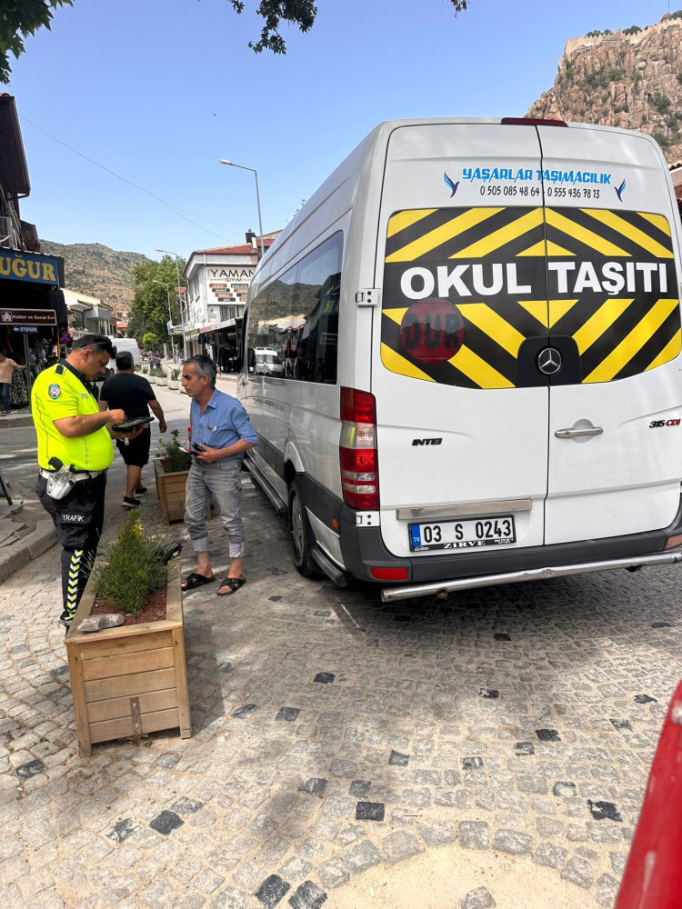 Afyonkarahisar'da trafik denetimi yapıldı