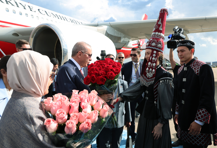 Cumhurbaşkanı Erdoğan, Kazakistan'da