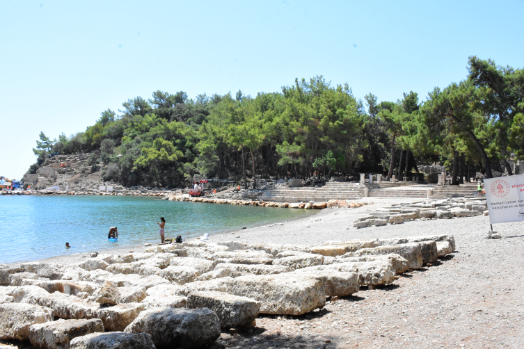 Phaselis Antik Kenti'nde ziyaretçi yönetim planı oluşturulacak