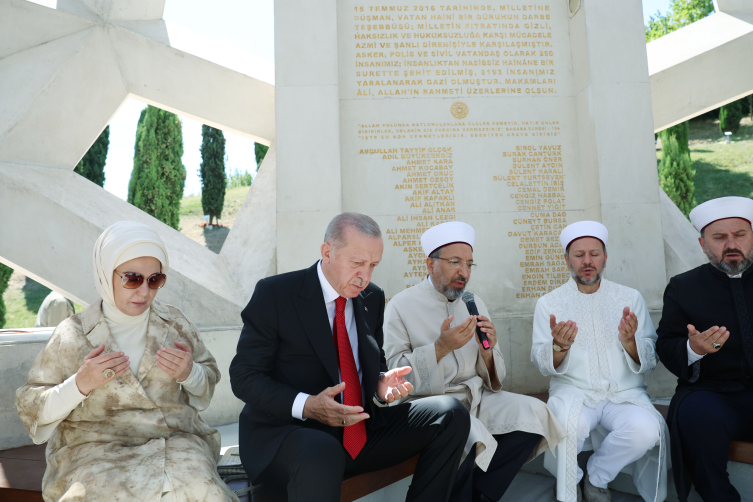 Cumhurbaşkanı Erdoğan: 15 Temmuz'a oyun diyenleri affetmeyeceğiz