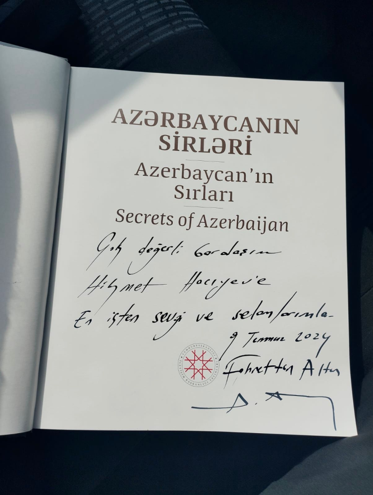 İletişim Başkanlığı'ndan 'Azerbaycan'ın Sırları' kitabı