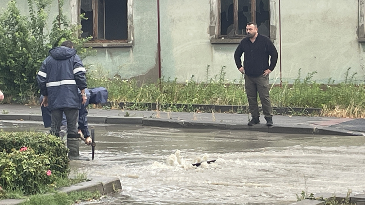 Bolu'da alt geçitleri su bastı