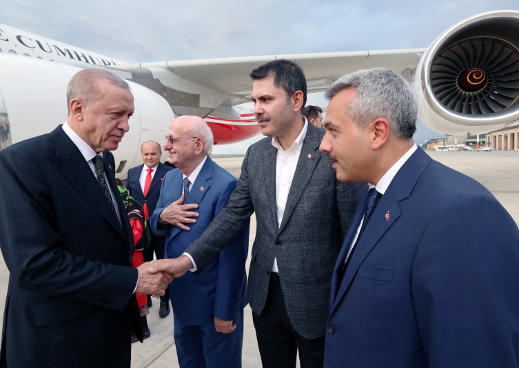 Cumhurbaşkanı Erdoğan Rize'de