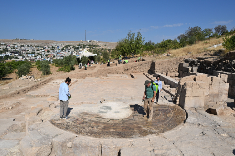 Dülük Antik Kenti'ndeki 1600 yıllık mozaikler turizme kazandırılacak