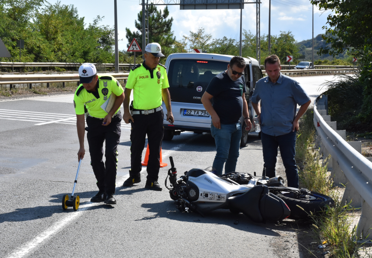 Kontrol noktasında motosikletin çarptığı askerimiz şehit oldu