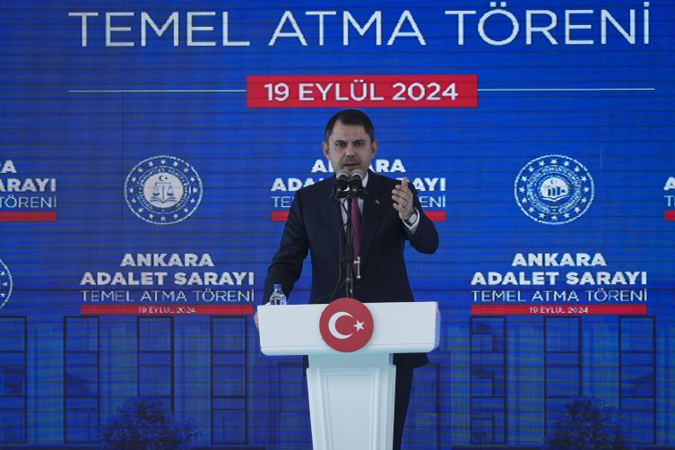 Yeni Ankara Adalet Sarayı'nın temeli atıldı