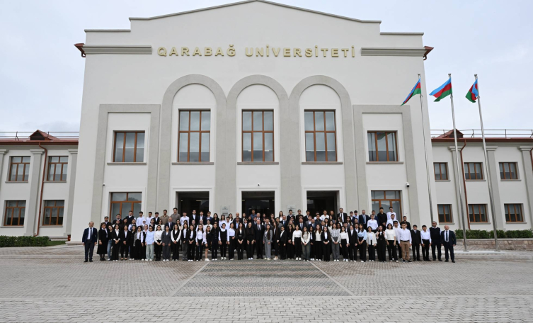 Karabağ Üniversitesi açıldı