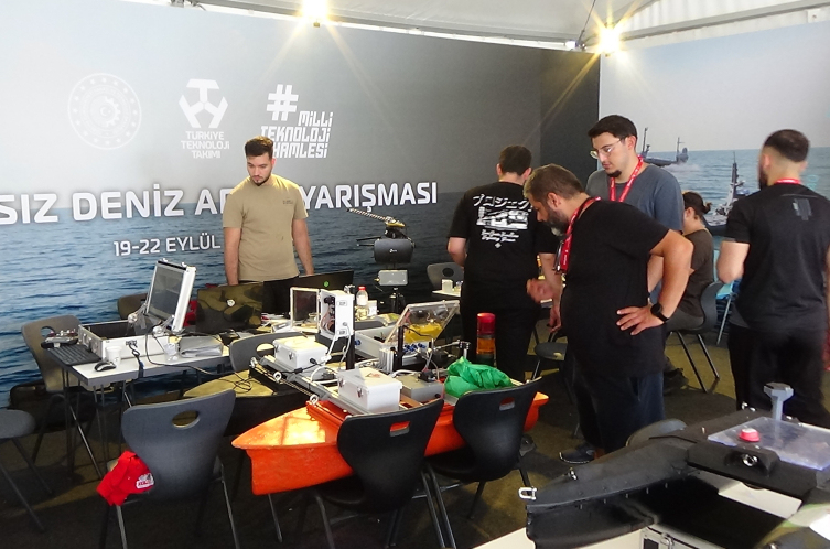 TEKNOFEST'in İnsansız Deniz Aracı Yarışması'nın finali sürüyor