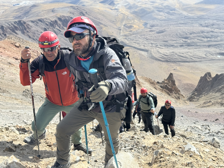 Erciyes Dağı'na 17 yılda 101 kez tırmandı