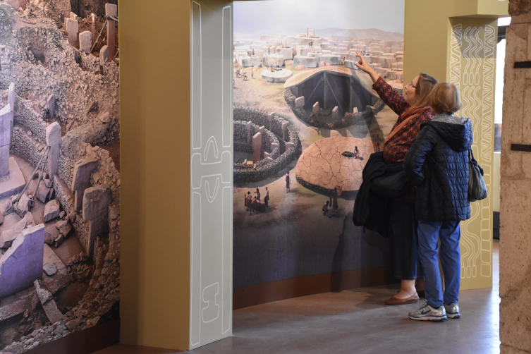 Kolezyum'da 'Göbeklitepe' sergisi açıldı