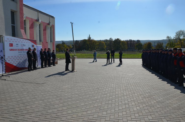 Türkiye kentsel arama kurtarma alanındaki tecrübelerini Moldova'ya aktarıyor