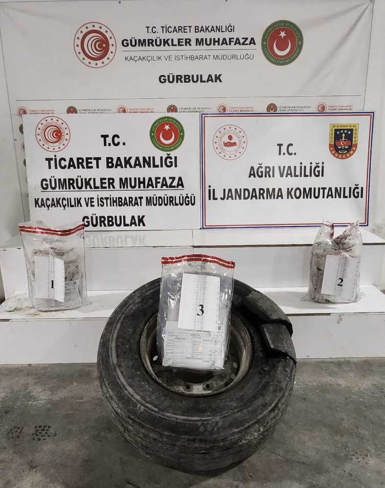 Ağrı'da 142 kilogram uyuşturucu ele geçirildi