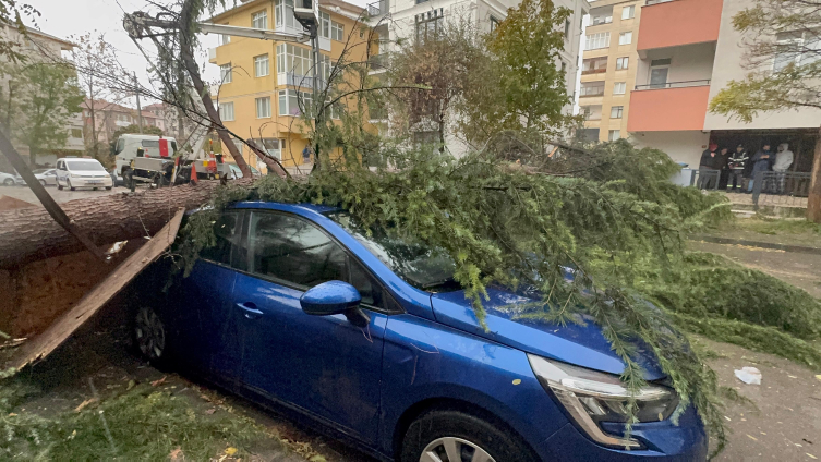 İstanbul'da fırtına ve sağanak etkili oluyor