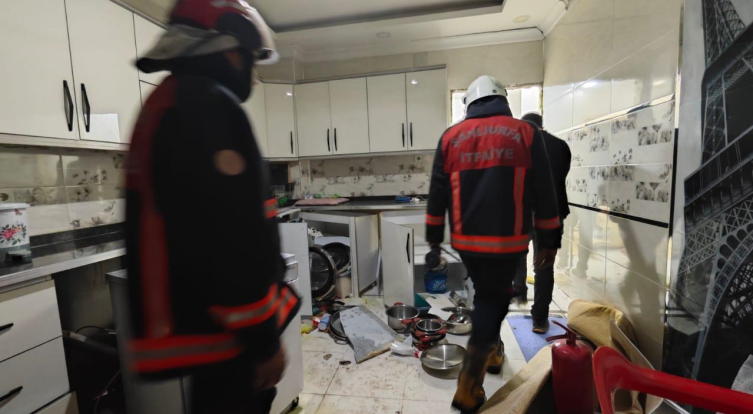 Şanlıurfa'da gaz sıkışması sonucu patlama: 1 yaralı