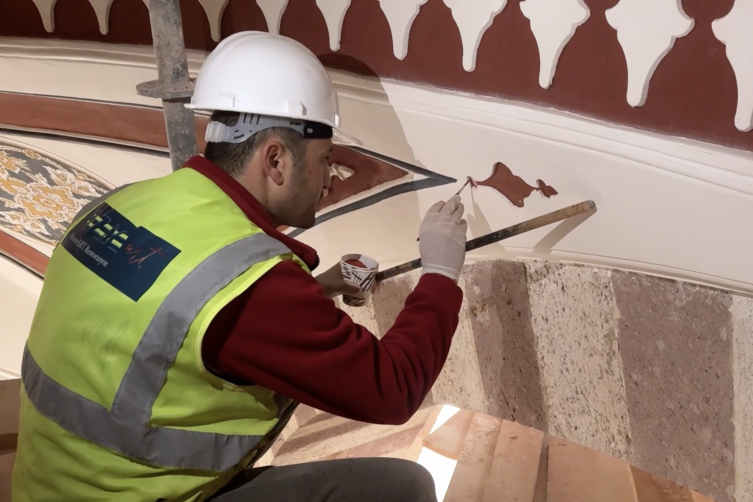 Selimiye Camii'nin restorasyonunda son dokunuşlar