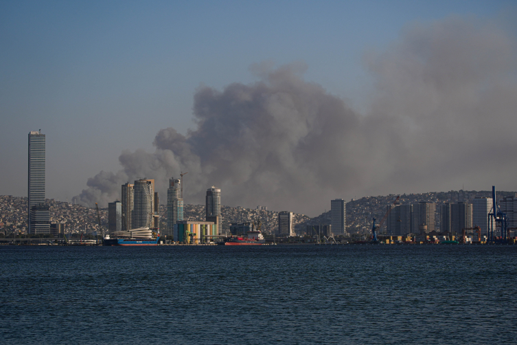 İzmir Buca'da orman yangını