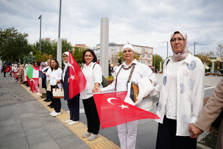 81 ilde 'Gazze İçin Sessiz Çığlık' etkinliği düzenlendi