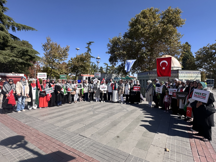 81 ilde 'Gazze İçin Sessiz Çığlık' etkinliği düzenlendi