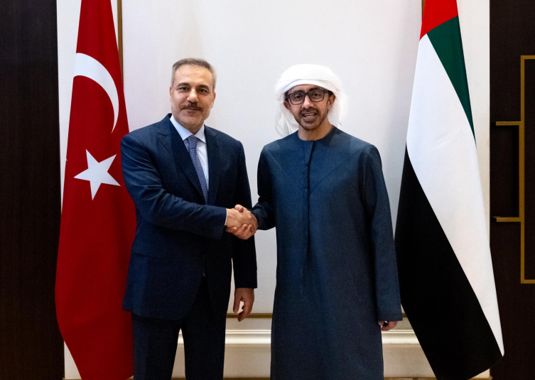 Bakan Fidan, BAE Devlet Başkanı Al Nahyan ile görüştü