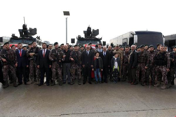 Teröristlerin korkulu rüyası PÖH'ler Afrin yolcusu