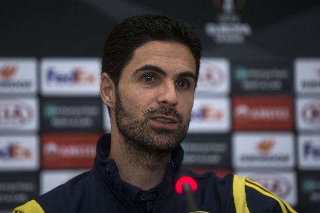 Arsenal Teknik Direktörü Mikel Arteta - Fotoğraf: AA