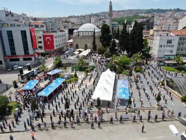 İdlib şehidi Zengin son yolculuğuna uğurlandı