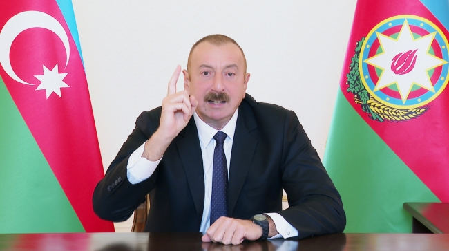 Fotoğraf: AA - Azerbaycan Cumhurbaşkanı İlham Aliyev