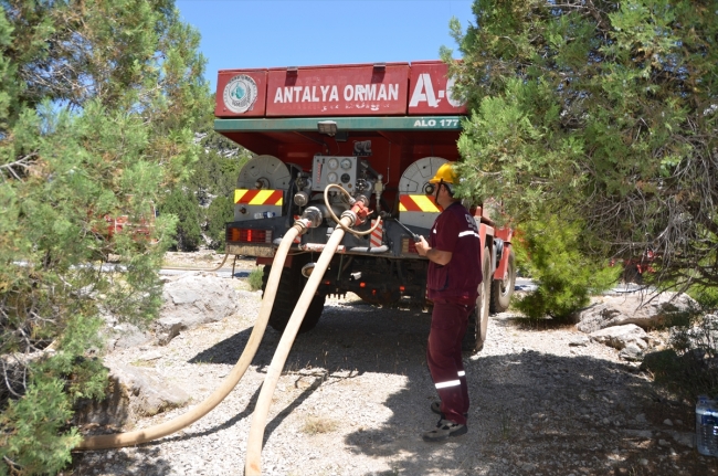 Antalya'da orman yangını