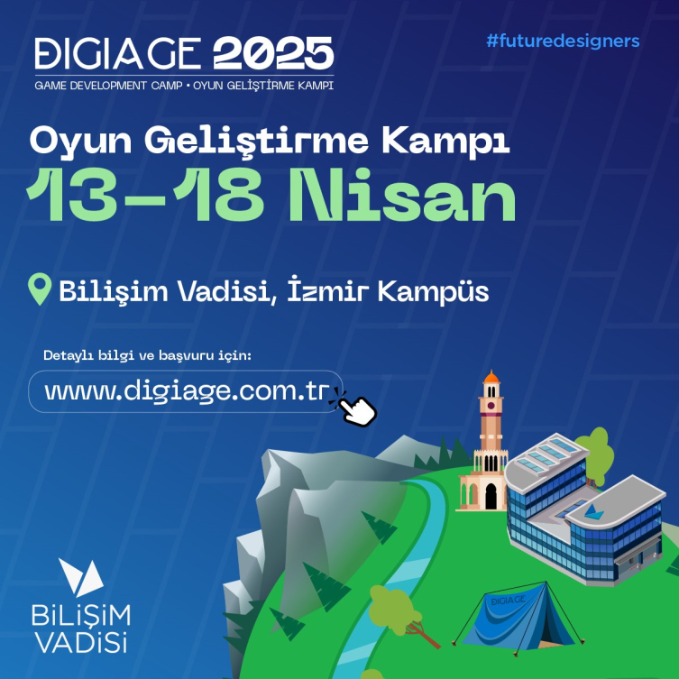 Bilişim Vadisi DIGIAGE 9. Oyun Geliştirme Kampı, oyun geliştiricilerini buluşturuyor