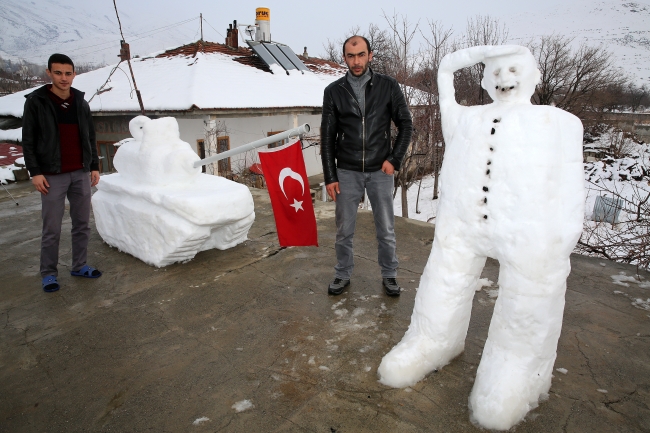 Türk halkından Mehmetçik'e büyük destek