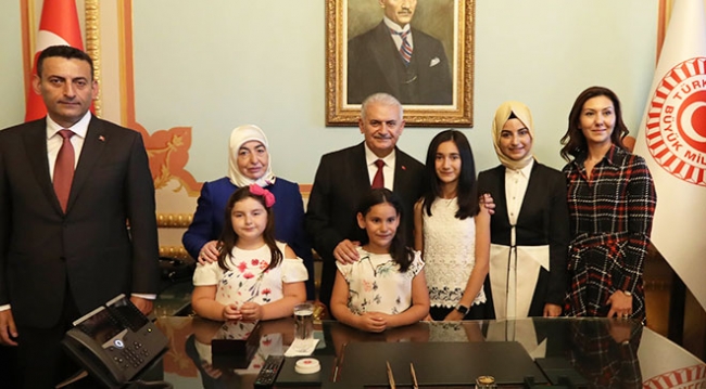 Yeni sistemin ilk Meclis Başkanı Binali Yıldırım göreve başladı