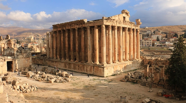 Dünyanın en görkemli tapınak şehri 'Baalbek'