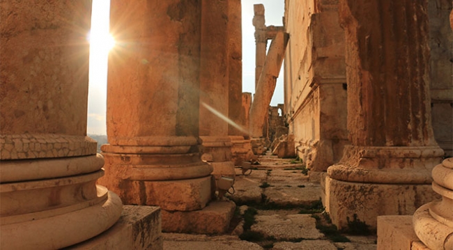 Dünyanın en görkemli tapınak şehri 'Baalbek'