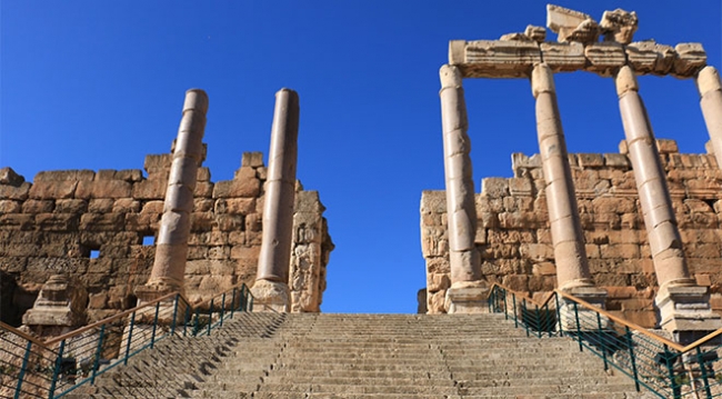 Dünyanın en görkemli tapınak şehri 'Baalbek'