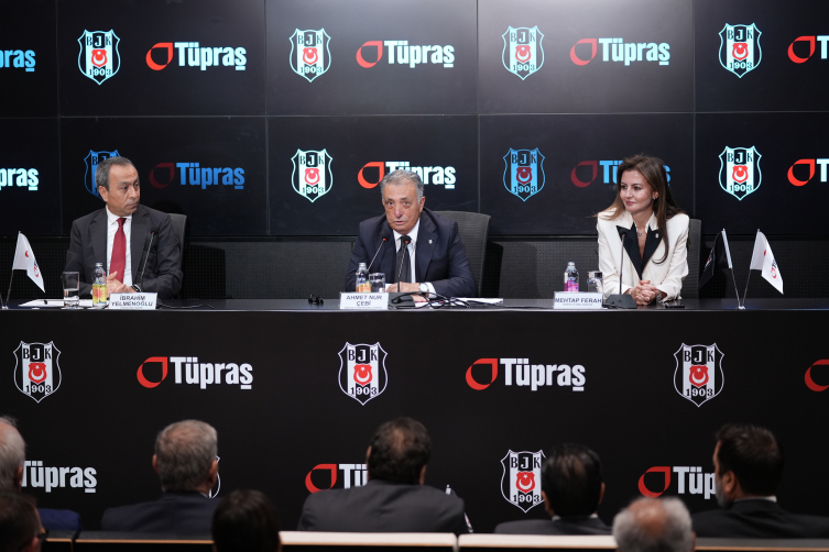 Beşiktaş'ın stat sponsoru Tüpraş oldu