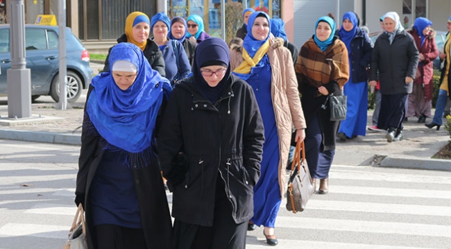 Bosna Hersek'te 'Dünya Başörtüsü Günü' kutlandı