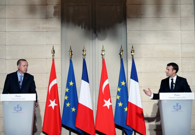 Fransa Cumhurbaşkanı Emmanuel Macron: Türkiye ile terörle mücadeleyi birlikte sürdüreceğiz