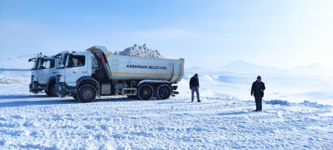 Meke Gölü 'taşıma kar' ile yeniden hayat bulacak